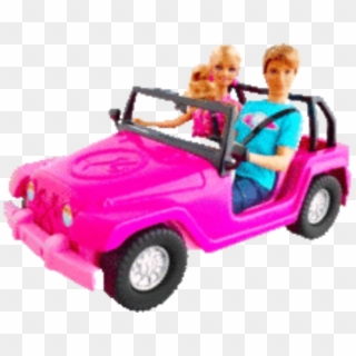 1024 X 1024 6 - Ken And Barbie In Car, HD Png Download