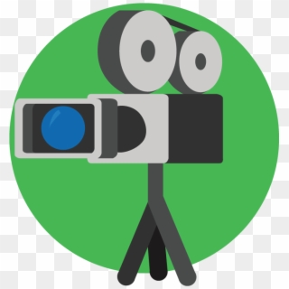 Video Recorder Clipart Camcorder - Circle, HD Png Download