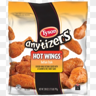 Instant Pot Chicken Wings - Tyson Any Tizers Wings, HD Png Download