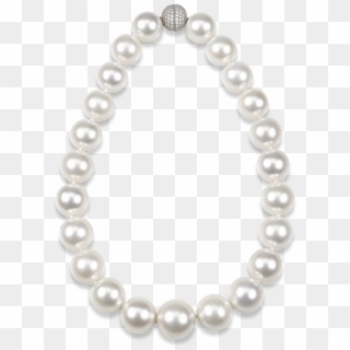 Pearl Necklace Png - White South Sea Pearls Necklace, Transparent Png