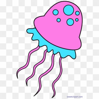 Jellyfish Clipart - Clipart Of Jelly Fish, HD Png Download