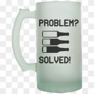 Problem Solved Beer Mug - Beer Stein, HD Png Download