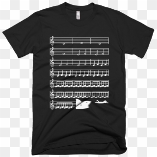 Jaws Music Treble Clef Funny T-shirt - Alabama State University T Shirt, HD Png Download