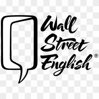 Wall Street English Logo Black And White - Wall Street English Logo Png, Transparent Png