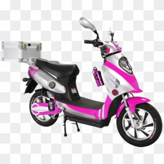 Voyager-pink - Electric Scooter Pedal Assisted, HD Png Download