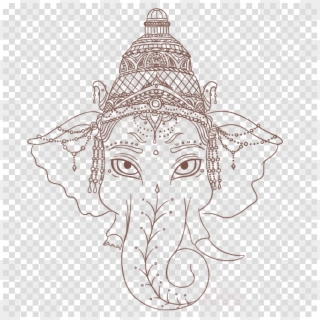 Ganpati Tattoo Png Clipart Ganesha Tattoo Ganesh Chaturthi - Clip Art, Transparent Png