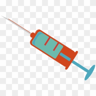 Syringe Clipart Material - Pharmaceutical Drug, HD Png Download