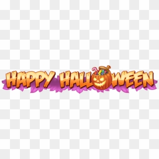 Happy Halloween Vector Free Download Transparent Png - Happy Halloween Banner Png, Png Download