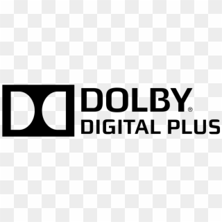 Dolby Digital Plus Logosvg Wikimedia Commons - Dolby Digital Plus Logo, HD Png Download