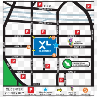 Ncaa-parking Plus - Xl Center, HD Png Download