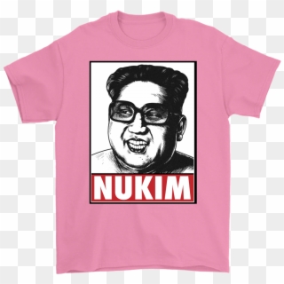 Kim Jong Un Obey Style Nukim - Ariana Grande Thank U Next Shirt, HD Png Download
