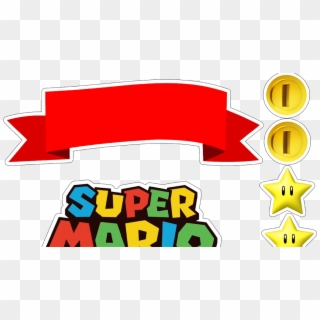 Topo De Bolo Super Mario, HD Png Download