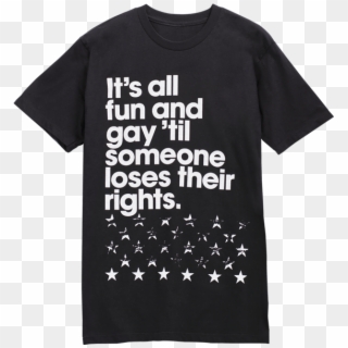 It's All Fun And Gay 2 T-shirt - Shirt, HD Png Download
