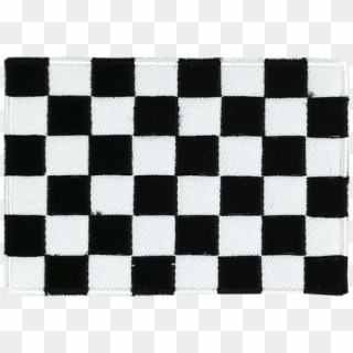 Flag Patch Checkered - Checkered Racing Flag, HD Png Download