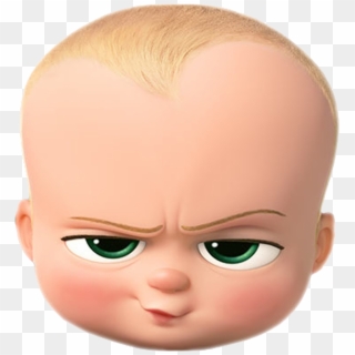 Baby Face Png - Boss Baby Head Png, Transparent Png