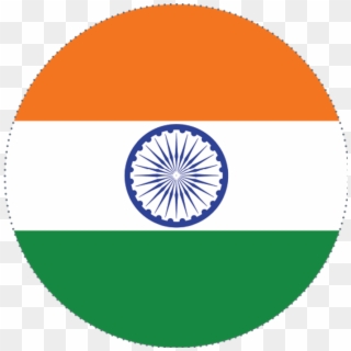 Indian Flag Regional Circle - Indian Flag In Circle, HD Png Download