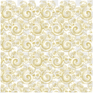 Black And Gold Lace Pattern - Golden Pattern Transparent Background, HD Png Download
