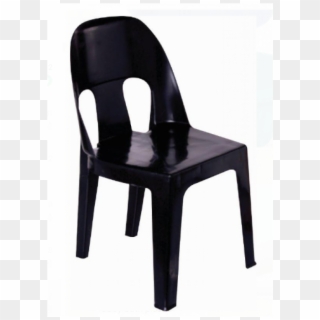 Chair Pl Party Black-1000x1000 - Plastic Party Chair Black, HD Png Download
