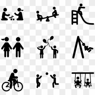 Playing - Playground Pictogram, HD Png Download