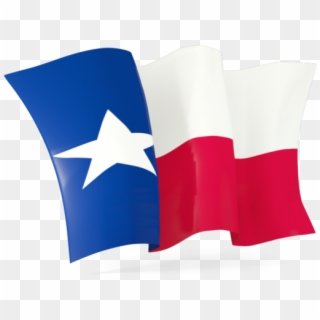 Jpg Transparent Download Vector Texas Flag - Waving Texas Flag Clipart, HD Png Download