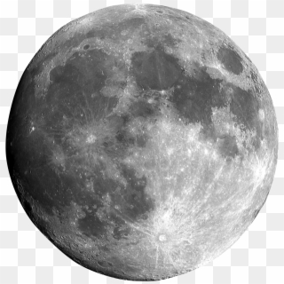 Black And White Moon Png Image - Moon Png, Transparent Png