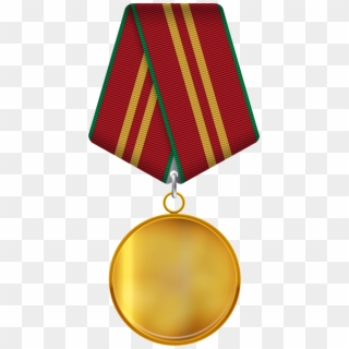 Download Gold Ribbon Blank Png Images Background - Medal Clipart Png, Transparent Png