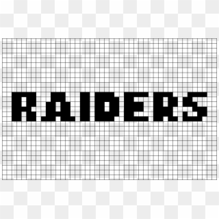 Raiders Logo Pixel Art, HD Png Download