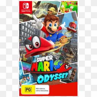 Super Mario Odyssey - Ebgames Nintendo Switch Games, HD Png Download