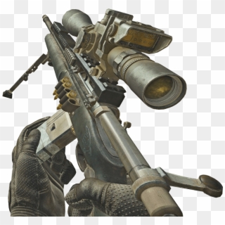 Locus Call Of Duty Sniper Transparent - Cod Ghost Sniper Png, Png Download
