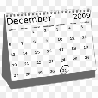 Calendar 2018 Month January Year - Desk Calendar Clipart, HD Png Download