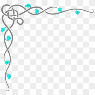 Gallery For Fancy Squiggly Line Border - Designs On Paper Borders, HD Png Download