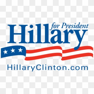 Download - Hillary For President Font, HD Png Download