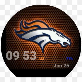Broncos Watch Face Preview, HD Png Download