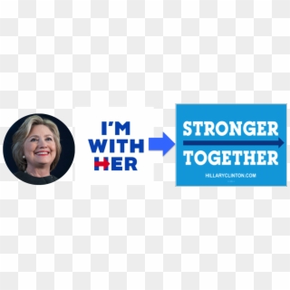 She Started Her Campaign With The Slogan - Graphic Design, HD Png Download