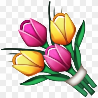 Flowers Emoji Iphone, HD Png Download
