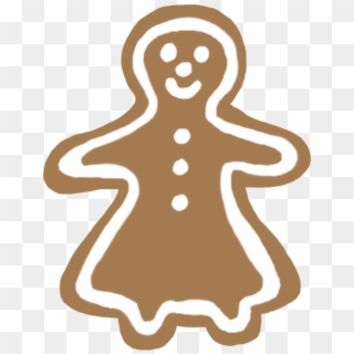 Gingerbread Woman, Gingerbread Man - Illustration, HD Png Download