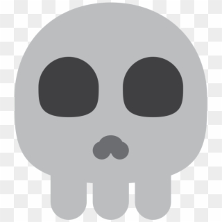 Skull Emoji Swimming Emoji - Fortnite Kill Skull Transparent, HD Png Download