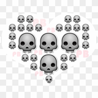 Halloween Funny Gift Skull Shape Pillow Emoji Decorations - Cartao Visita Para Bordados, HD Png Download