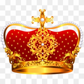 Coroa Dourada 09 - Red Crown Png, Transparent Png
