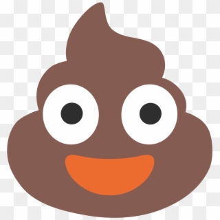 Poop Emoji Svg File - Poop Emoji Android, HD Png Download