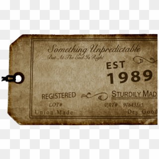Vintage Price Tag Png - Commemorative Plaque, Transparent Png