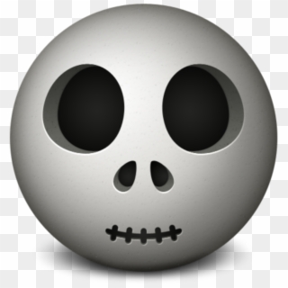 Mq Skull Halloween Emoji Emojis - 50 X 50 Px, HD Png Download