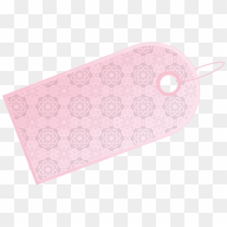 Decorative Gift Tag - Pink Gift Tag Png, Transparent Png