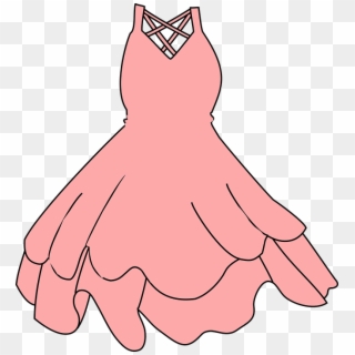 Small - Pink Dress Clipart, HD Png Download