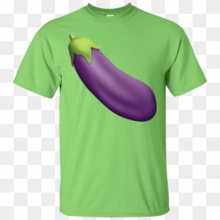 Eggplant Emoji Tee Shirt Design Online - T-shirt, HD Png Download