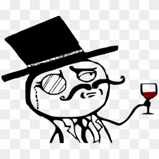 Top Hat Monocle, HD Png Download