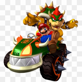 Mario Kart Double Dash Mario And Bowser, HD Png Download