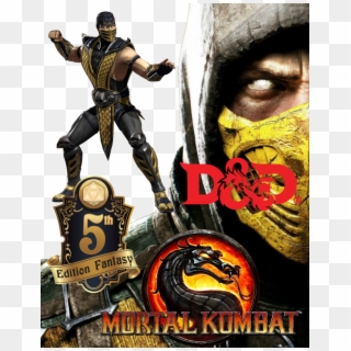 Scorpion Dnd 5e Mortal Kombat - Mortal Kombat Characters Scorpion, HD Png Download