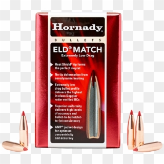 Eld® Match Extremely Low Drag Match - Hornady Eld Match 6mm, HD Png Download