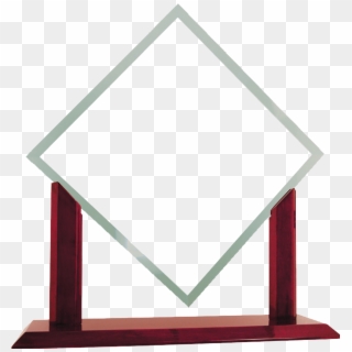 Glass Award Transparent Background - Glass Frame Transparent Background Png, Png Download